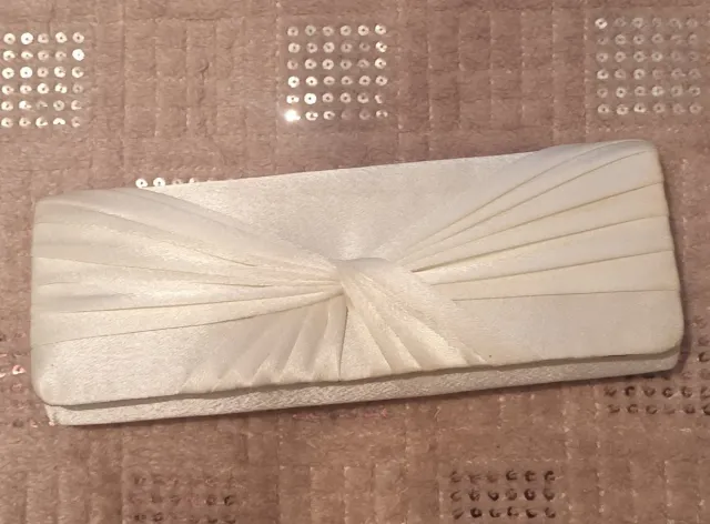 Bolso de fiesta blanco