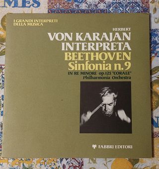 LP Herbert Von Karajan - Beethoven Sinfonia n.9