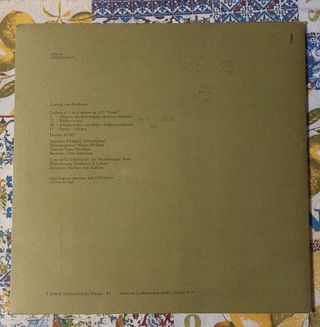 LP Herbert Von Karajan - Beethoven Sinfonia n.9