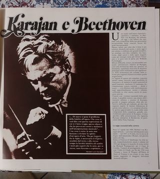 LP Herbert Von Karajan - Beethoven Sinfonia n.9