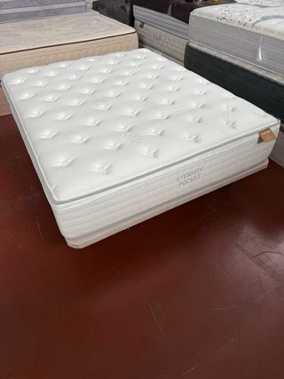 BASE Y COLCHON FLEX ETERNITY POCKET VISCO 150x180