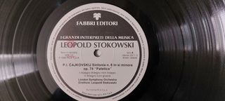 LP Stokowski interpreta Čajkovskij Sinfonia n.6