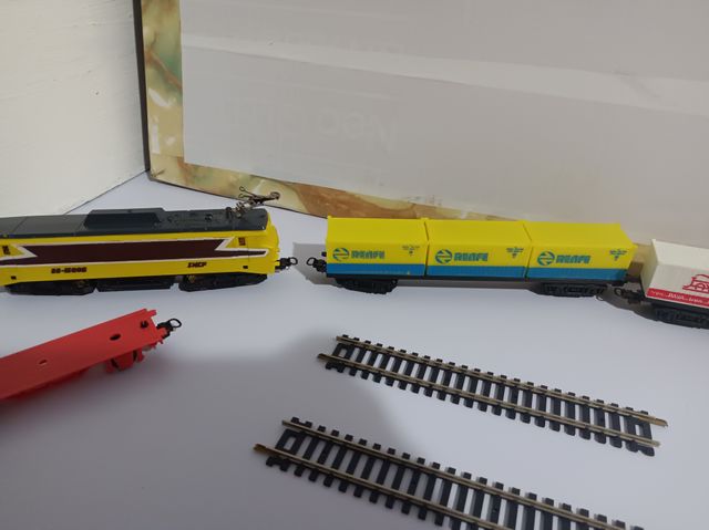 Lote Tren Paya Payá H0 SNCF BB-15006 + Extras