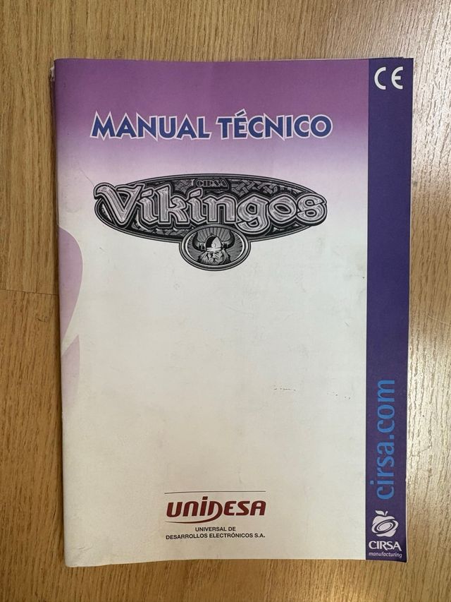 Manual Técnico Vikingos Tragaperras CIRSA
