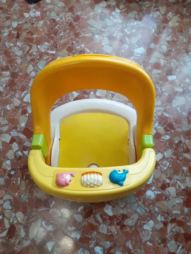 Asiento de Baño para Bebé con Juguetes