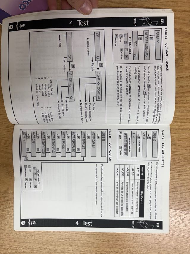 Manual Técnico Euro Bingo 7 CIRSA