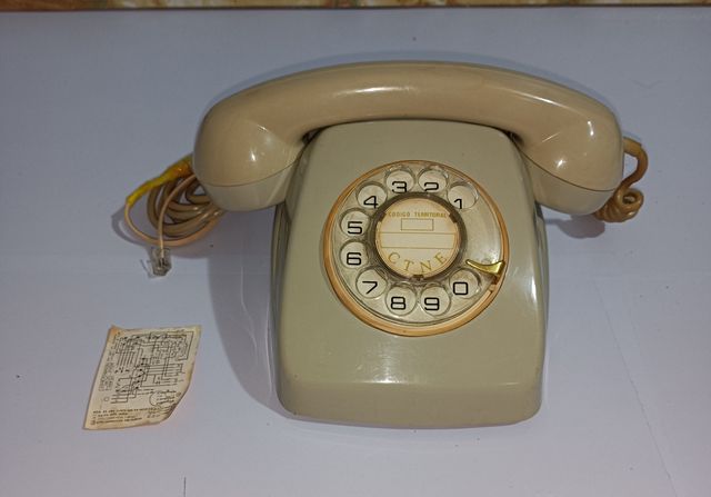 Teléfono CITESA Heraldo 1a Serie 1964 Rareza