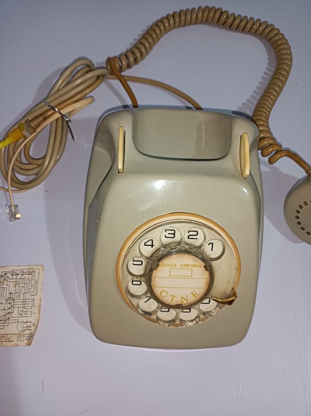 Teléfono CITESA Heraldo 1a Serie 1964 Rareza