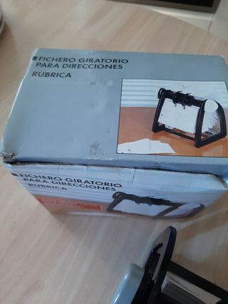 Rubrica telefonica a schedario mobile
