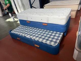CANAPÉ Y COLCHON FLEX VISCO 
ARRASTRE 90x190