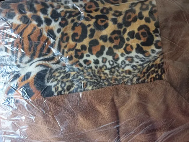 Manta suave leopardo