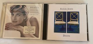 CD Elton John Duets + Diana Tribute