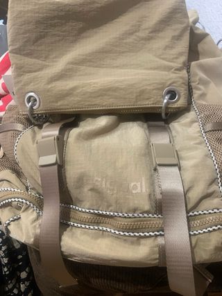 Mochila Desigual XL Voyager Beige