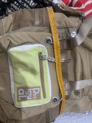 Mochila Desigual XL Voyager Beige