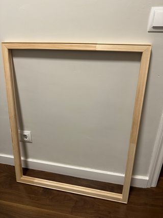 Bastidor de madera para lienzo