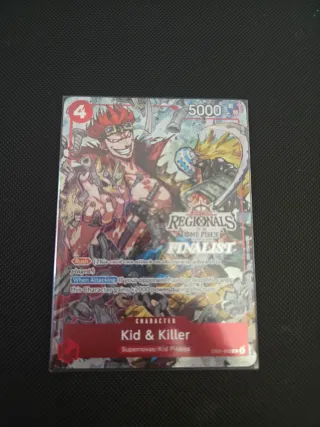 One Piece TCG Kid & Killer Regional Finalist