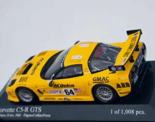 CHEVROLET CORVETTE C5-R GTS 2002 1:43 MINICHAMPS