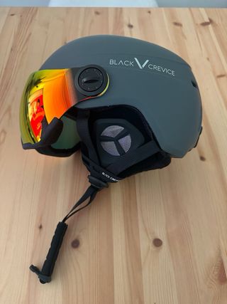 Casco Snowboard Black Crevice verde oliva Hombre