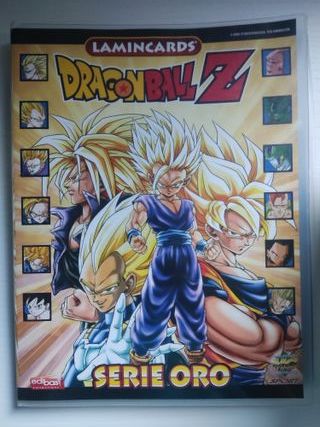 Álbum Dragon Ball Z Lamincards Serie Oro
