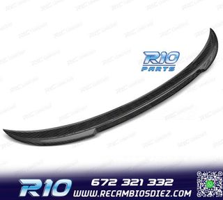 ALERON SPOILER BMW E90 05-11 LOOK M4 CARBONO