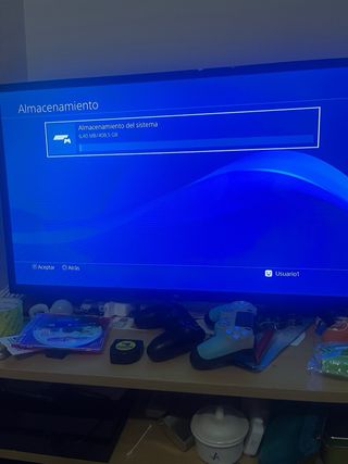 PS4 Fat 500GB + Controller + FIFA 20 + NBA2K17