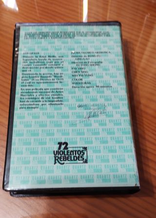VHS Original. 72 VIOLENTOS REBELDES.1978