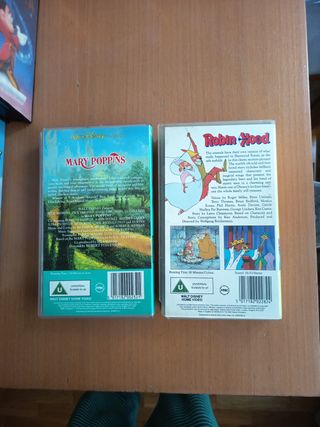 Películas VHS Disney (Español)