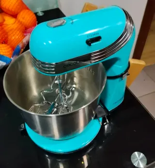 Amasadora Cecotec Batidora Azul