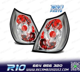 PILOTOS PARA RENAULT SCENIC 03-06 CROMADO LOOK LEXUS