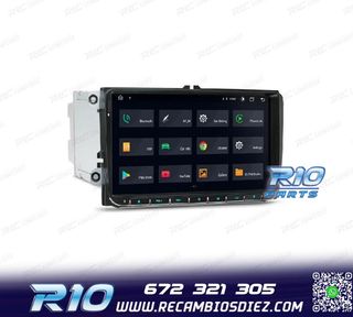 RADIO GPS ANDROID 12 PARA VW SEAT SKODA