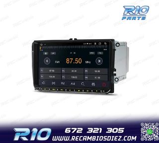 RADIO GPS ANDROID 12 PARA VW SEAT SKODA