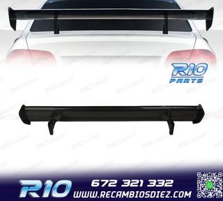 ALERON SPOILER BMW E90 E91 05-08 LOOK GTS NEGRO BRILLO