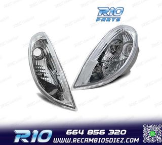 INTERMITENTES FRONTALES PARA MERCEDES R170 SLK 96-04 CROMADO
