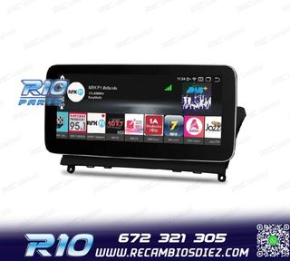 RADIO GPS ANDROID 13 MERCEDES W204 07-10 NTG 4.0