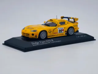 DODGE VIPER GTS-R 1:43 MINICHAMPS EDICIÓN LIMITADA