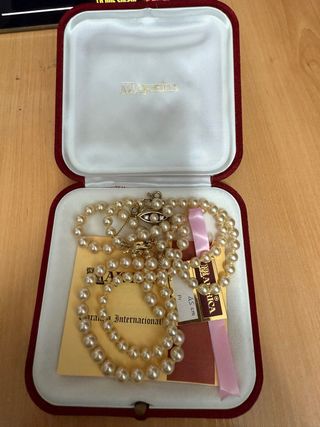 Collar Perlas Majorica Vintage