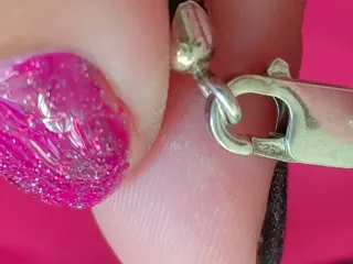 Collar Tous Caucho y Plata