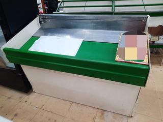 Mueble expositor frutería metal y plástico