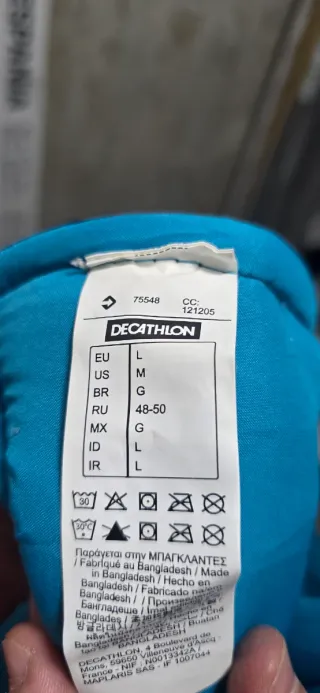 Saco de dormir Decathlon azul