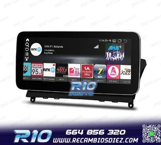 RADIO GPS ANDROID 12 PARA MERCEDES C W204 07-10
