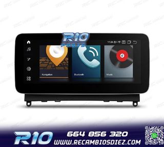 RADIO GPS ANDROID 12 PARA MERCEDES C W204 07-10