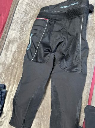 Pantalón de moto Komine negro