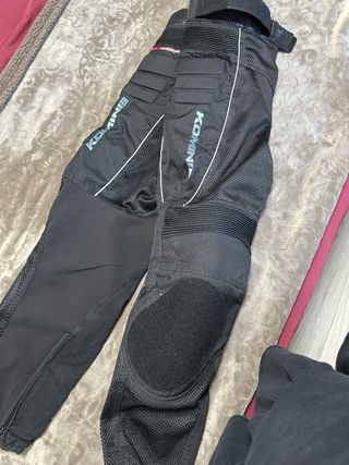 Pantalón de moto Komine negro