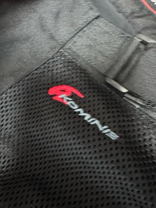 Pantalón de moto Komine negro
