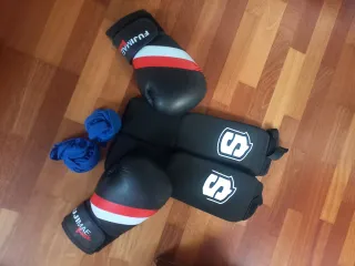 Protecciones  Fujimae y Shark boxing