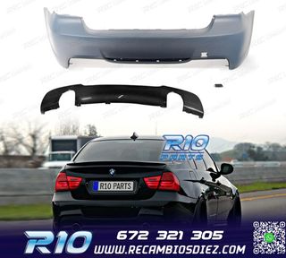 PARAGOLPES TRASERO BMW E90 05-11 LOOK M 335i