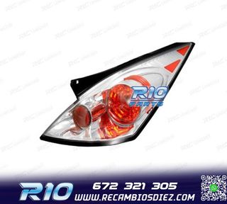 PILOTOS NISSAN 350Z FONDO CROMO