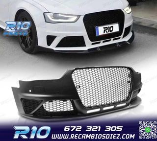 PARAGOLPES DELANTERO AUDI A4 B8 13-16 LOOK RS4