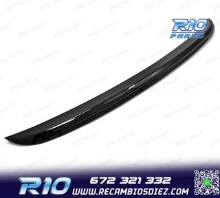 ALERON SPOILER BMW E60 LOOK M5 NEGRO BRILLO 03-10