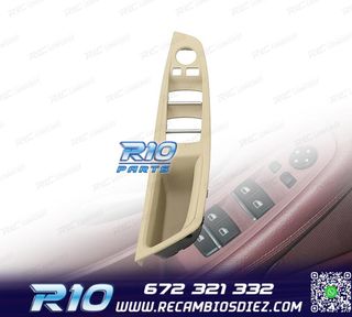 MOLDURA BOTONERA PARA BMW F10 F11 PANEL PUERTA BEIGE
